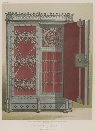 Brandkast door Hauschild, Berlijn door English School