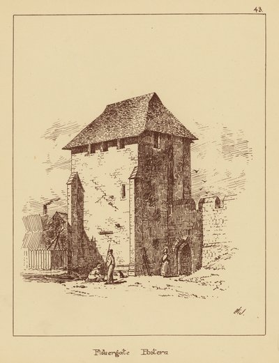 Fishergate Postern door English School