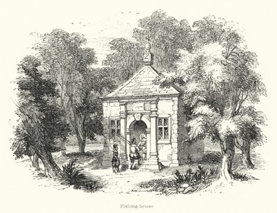 Vishuis (gravure) door English School