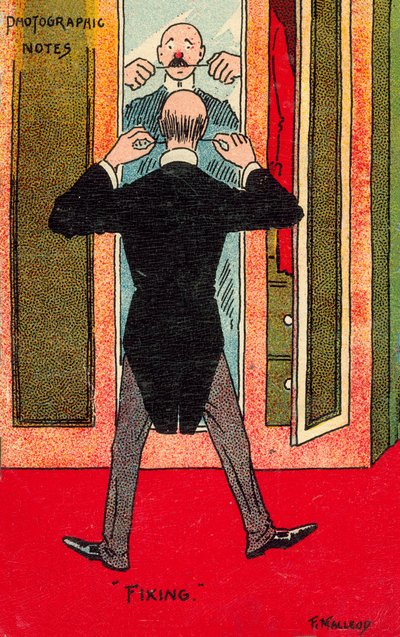 Fixeren (kleurenlitho) door English School