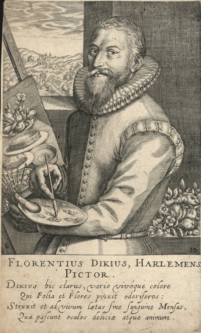 Floris Van Dijck, schilder uit Haarlem door English School