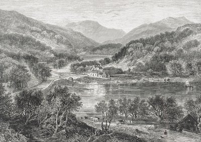 Flowerdale, Gairloch in c.1880, uit 