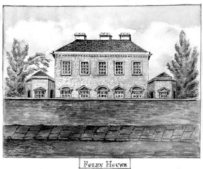 Foley House, c.1800 door English School