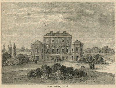 Foley House in 1800 door English School