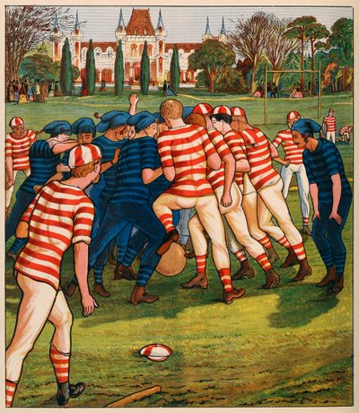 Voetbal, uit Britse sporten en spellen door English School