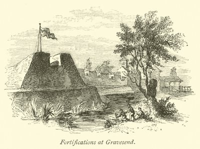 Fortificaties bij Gravesend door English School
