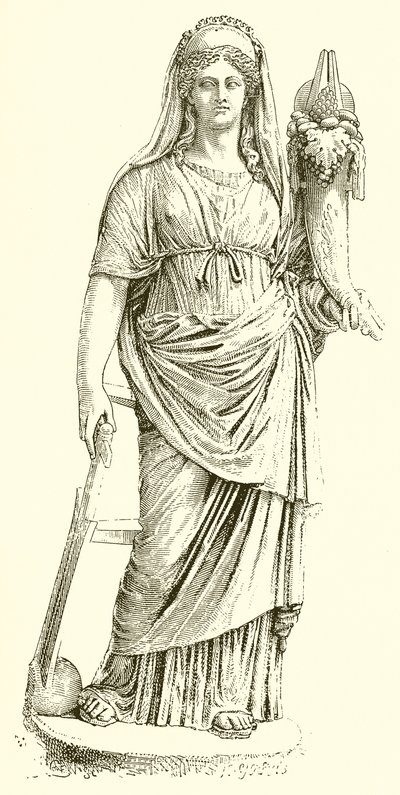 Fortuna (standbeeld in het Vaticaan) door English School