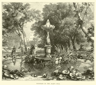 Fontein in de Acqua Sola door English School