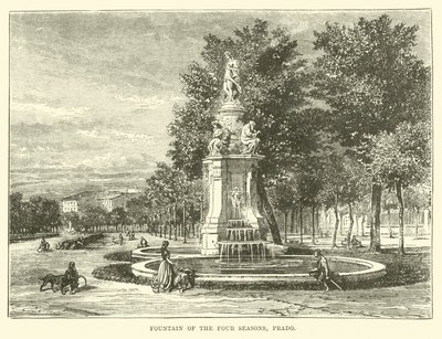 Fontein van de Vier Seizoenen, Prado door English School
