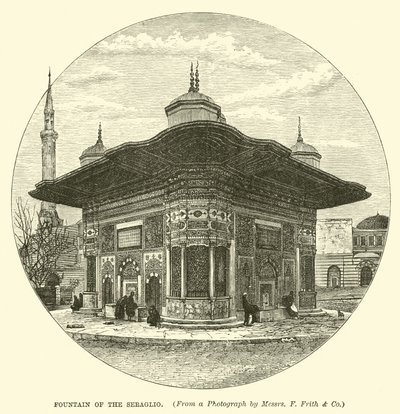 Fontein van het Serail door English School