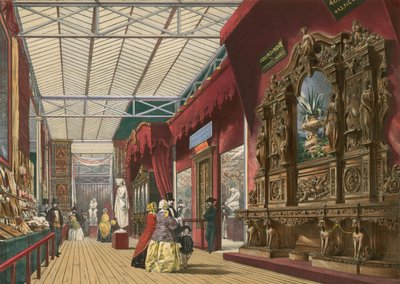 Fourdinois, De Grote Tentoonstelling van 1851 door English School