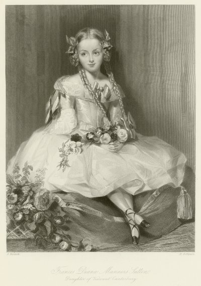 Frances Diana Manners Sutton door English School