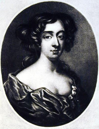 Frances Teresa Stuart (1647-1702) Hertogin van Richmond, illustratie uit Portretten van Illustere Personages in de Britse Geschiedenis, gegraveerd door Richard Earlom (1743-1822) en Charles Turner (ca. 1775-1857) door English School