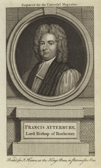 Francis Atterbury, Lord Bisschop van Rochester door English School
