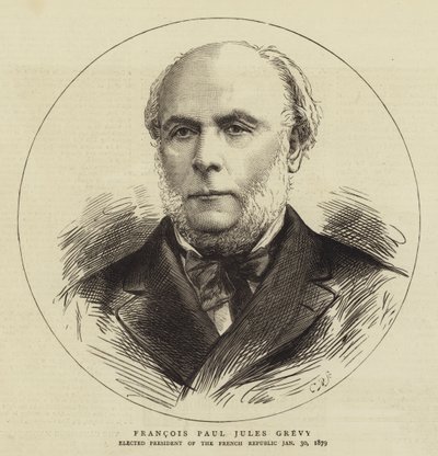 Francois Paul Jules Grevy (gravure) door English School