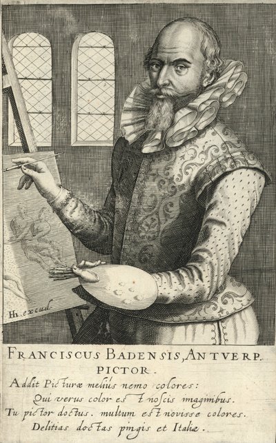 Frans Badens, schilder uit Antwerpen door English School