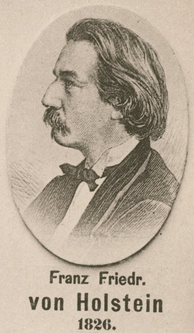 Franz Friedrich von Holstein door English School