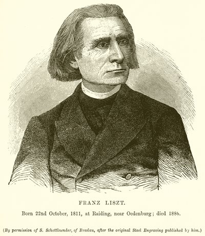 Franz Liszt door English School