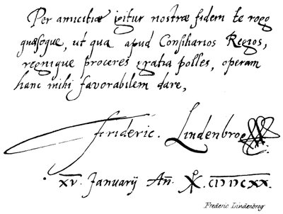 Frederic Lindenbrog door English School
