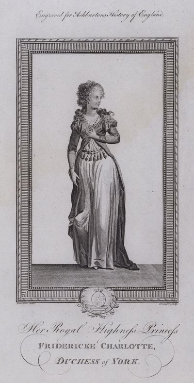 Frederica Charlotte, hertogin van York door English School