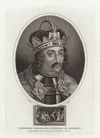 Frederik Barbarossa, Keizer van Duitsland door English School