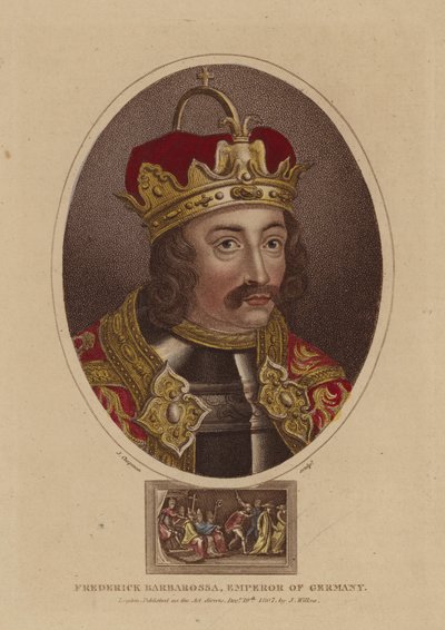 Frederik Barbarossa, Keizer van Duitsland door English School