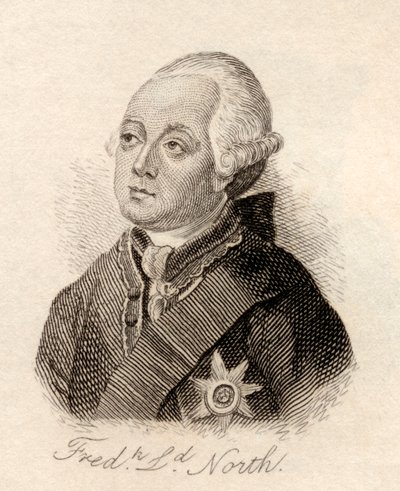 Frederick North, 2e graaf van Guildford, uit 