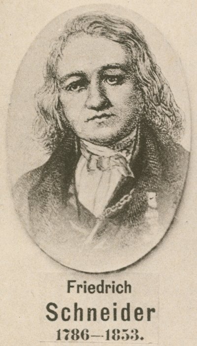 Friedrich Schneider door English School