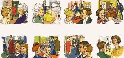 Van Toen Tot Nu: Kapsels door English School