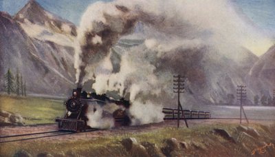 Van de Atlantische naar de Stille Oceaan, de Imperial Limited Express die de Rocky Mountains oversteekt? door English School