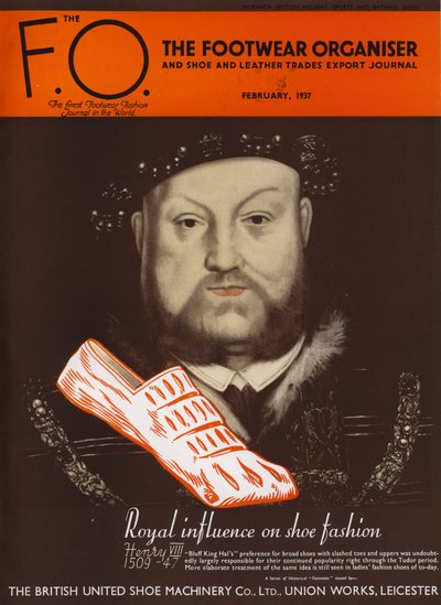 Voorpagina van The Footwear Organiser door English School