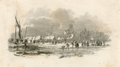 Frost Fair van 1814 door English School