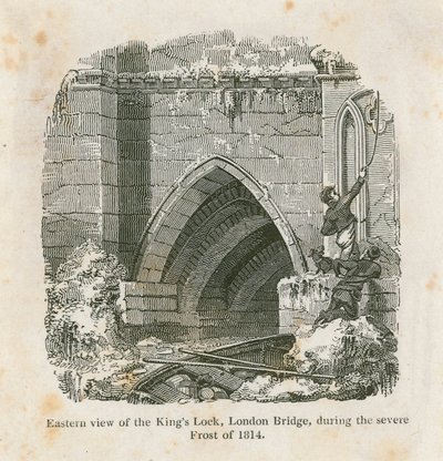 Frost Fair van 1814 door English School