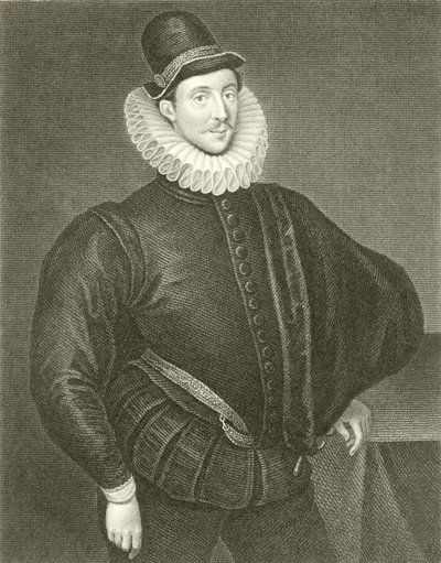 Fulke Greville, Lord Brooke door English School