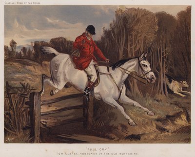 Full Cry, Tom Clarke, jager van de Old Berkshire door English School