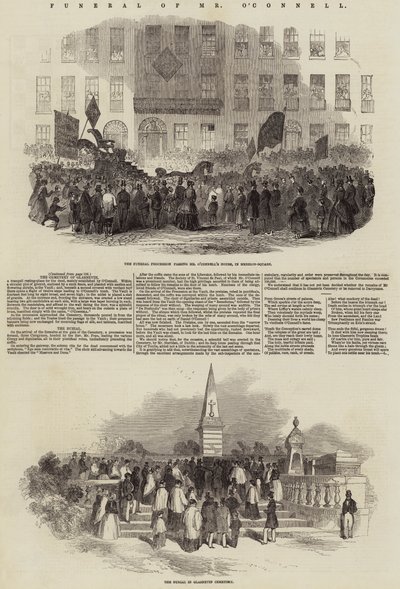 Begrafenis van de heer O