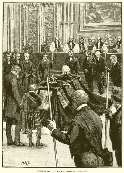 Begrafenis van de Prins-Gemaal door English School