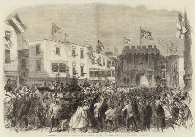 Garibaldi in Engeland door English School