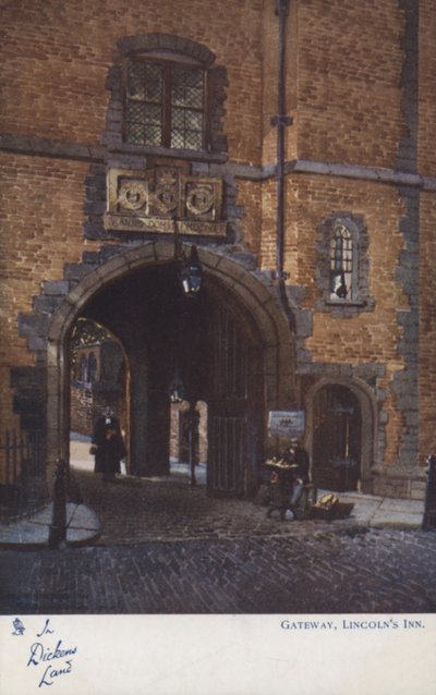 Poort, Lincolns Inn door English School