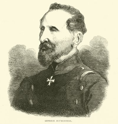 Generaal Blumenthal, november 1870 door English School