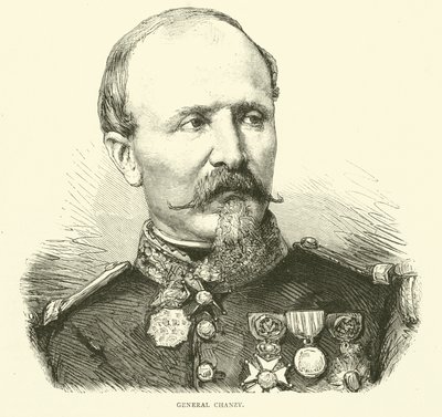 Generaal Chanzy, november 1870 door English School
