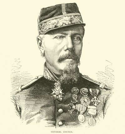 Generaal Cremer, oktober 1870 door English School