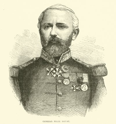 Generaal Felix Douay, 1870 door English School