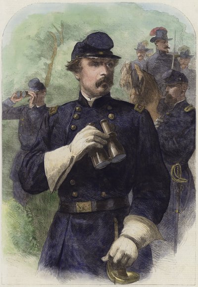Generaal George B. McClellan door English School