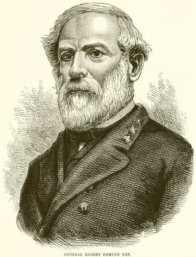 Generaal Robert Edmund Lee door English School