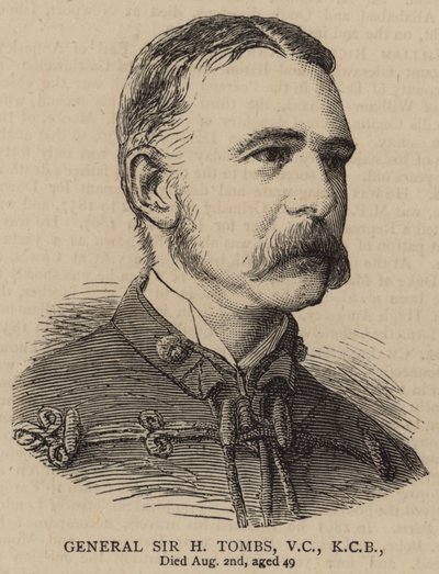 Generaal Sir H Tombs, VC, KCB door English School