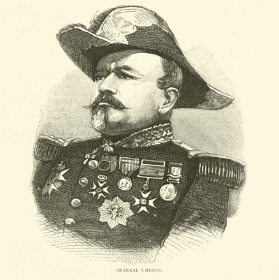 Generaal Uhrich, september 1870 door English School