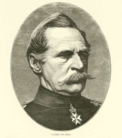 Generaal Von Roon, augustus 1870 door English School