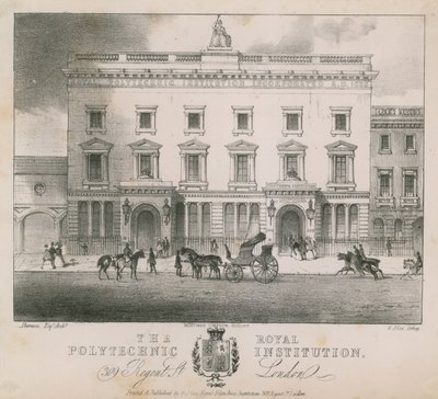 Algemeen overzicht van het Royal Polytechnic Institute door English School