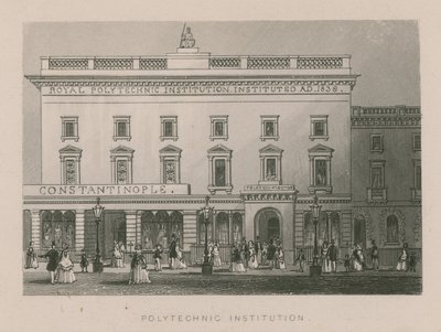 Algemeen overzicht van het Royal Polytechnic Institute door English School